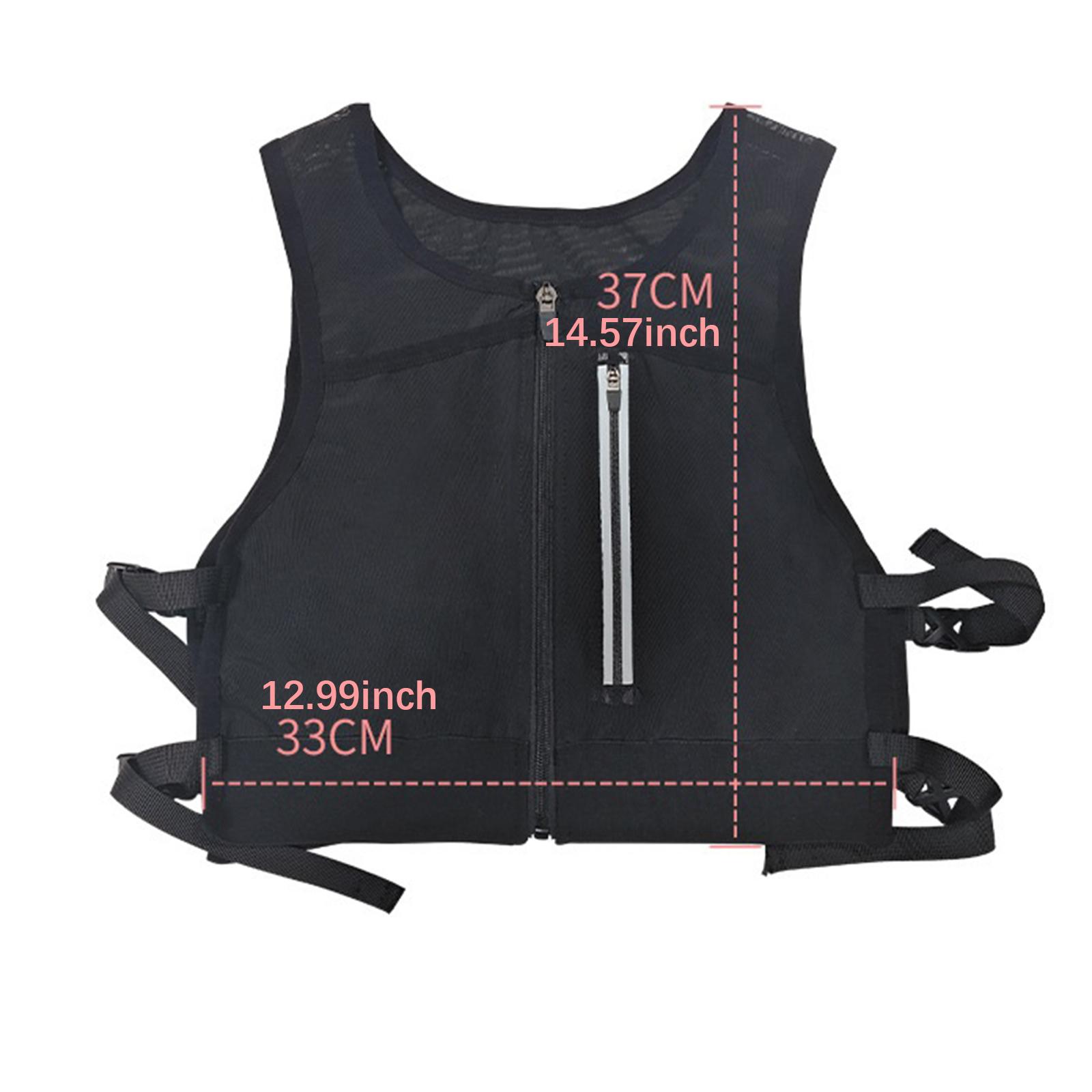 Running Visibility Gear - حقيبة صدرية للجري عالية الوضوح مع