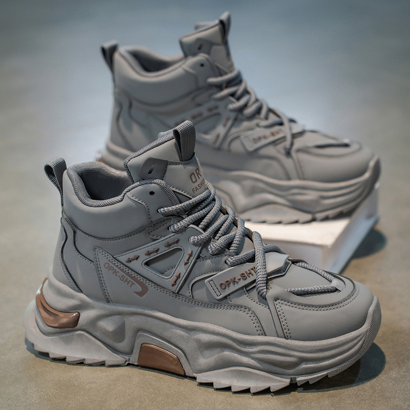 Running Shoes Men - ارتفاع أعلى تنفس المضادة للانزلاق رجل