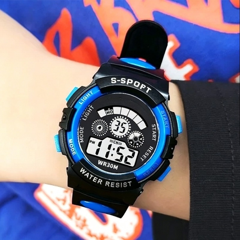 Running Watch - ساعة إلكترونية للأطفال، ساعة مقاومة للماء