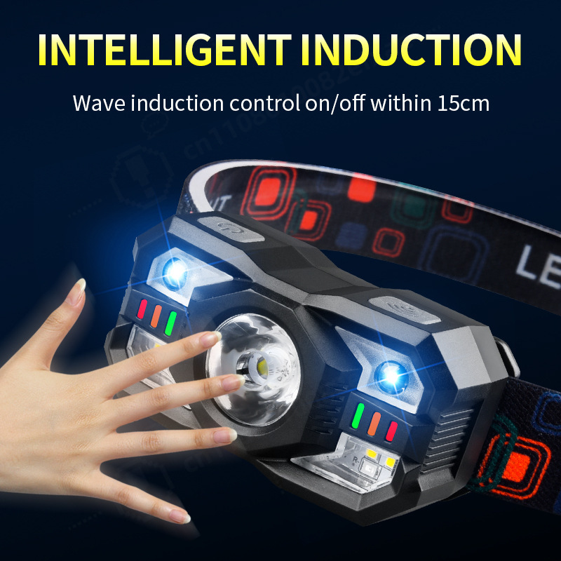 مصباح رأس LED يعمل بالحث مع شح - مراجعة Running Headlamp وسعره