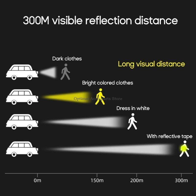 عاكسة للمعصم عاكسة للجري والجر - مراجعة Running Visibility Gear وسعره