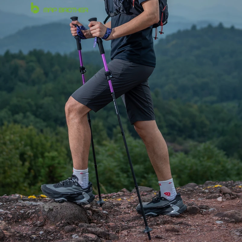 MAP bro-عمود رحلات قابل للطي خ - مراجعة Trekking Pole Carbon وسعره