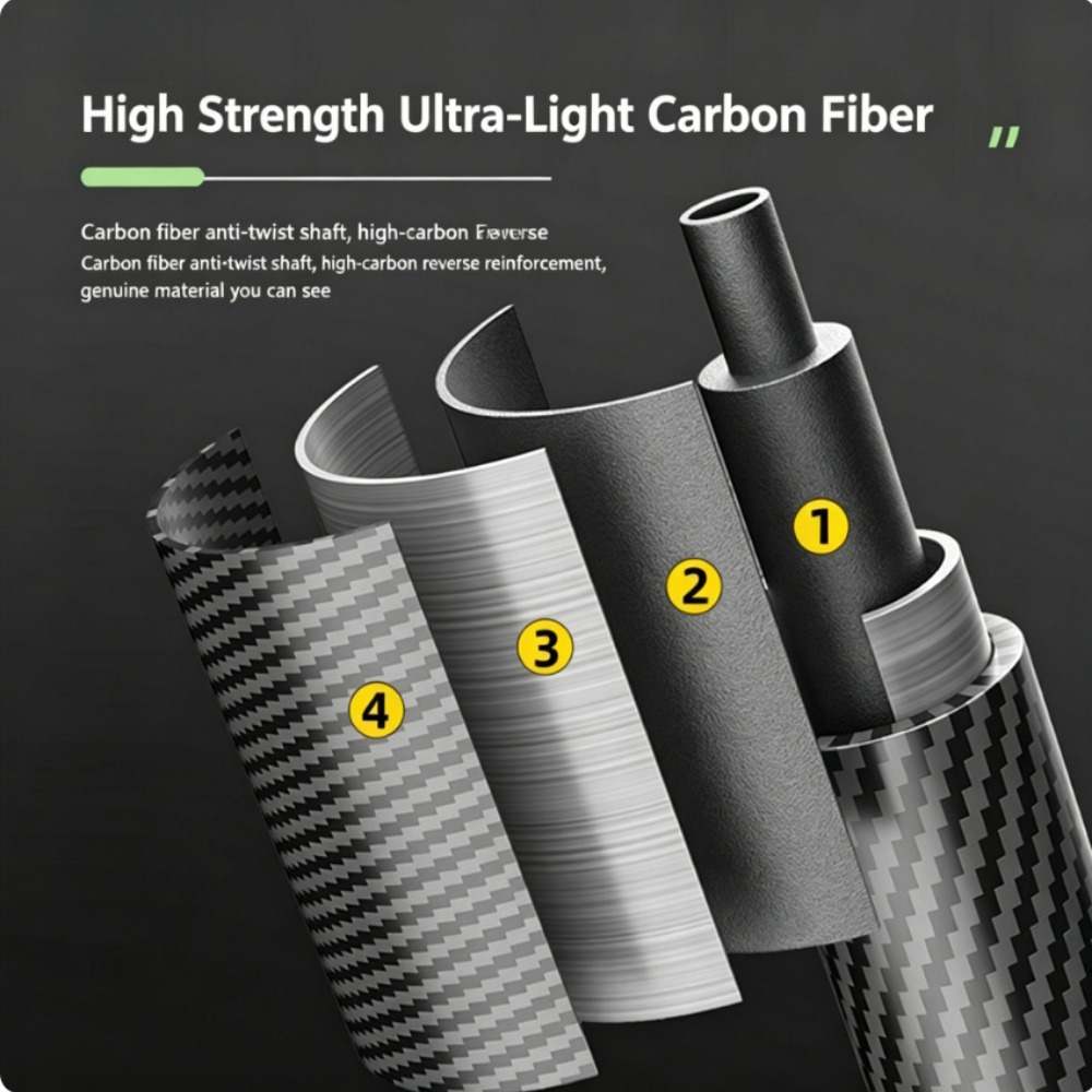 عصي المشي الخفيفة للغاية والقا - مراجعة Trekking Pole Carbon وسعره