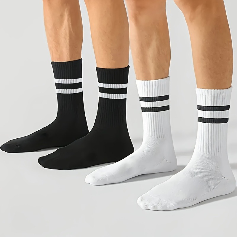 4 أزواج من الجوارب الرياضية لل - مراجعة Sports Socks وسعره